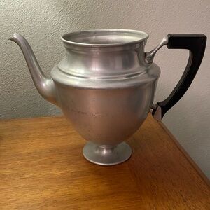 Vintage MAJESTIC Aluminum Coffee or Tea Pot Unique Shape No Lid or Vase